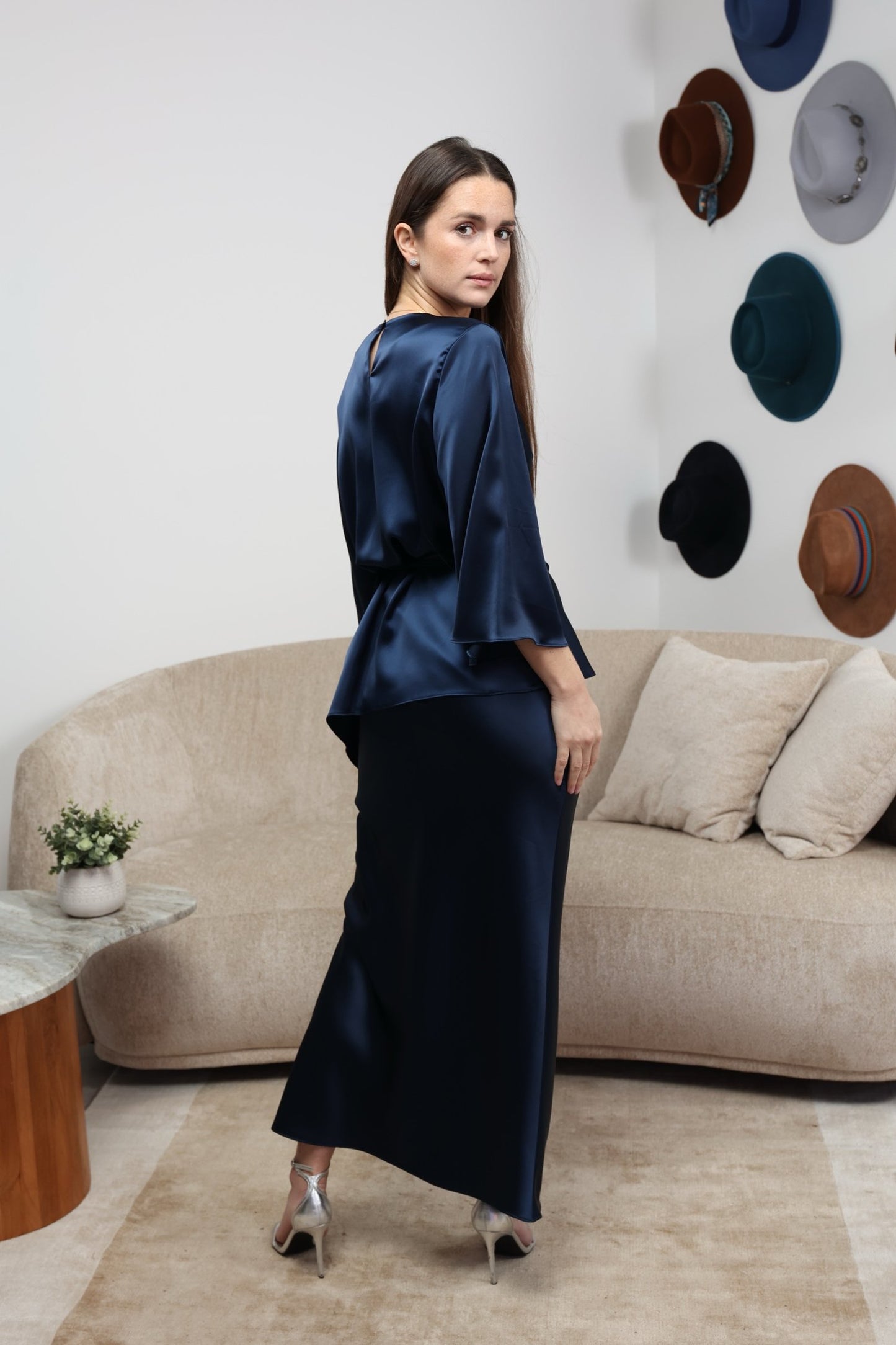 Nurit Silk Skirt