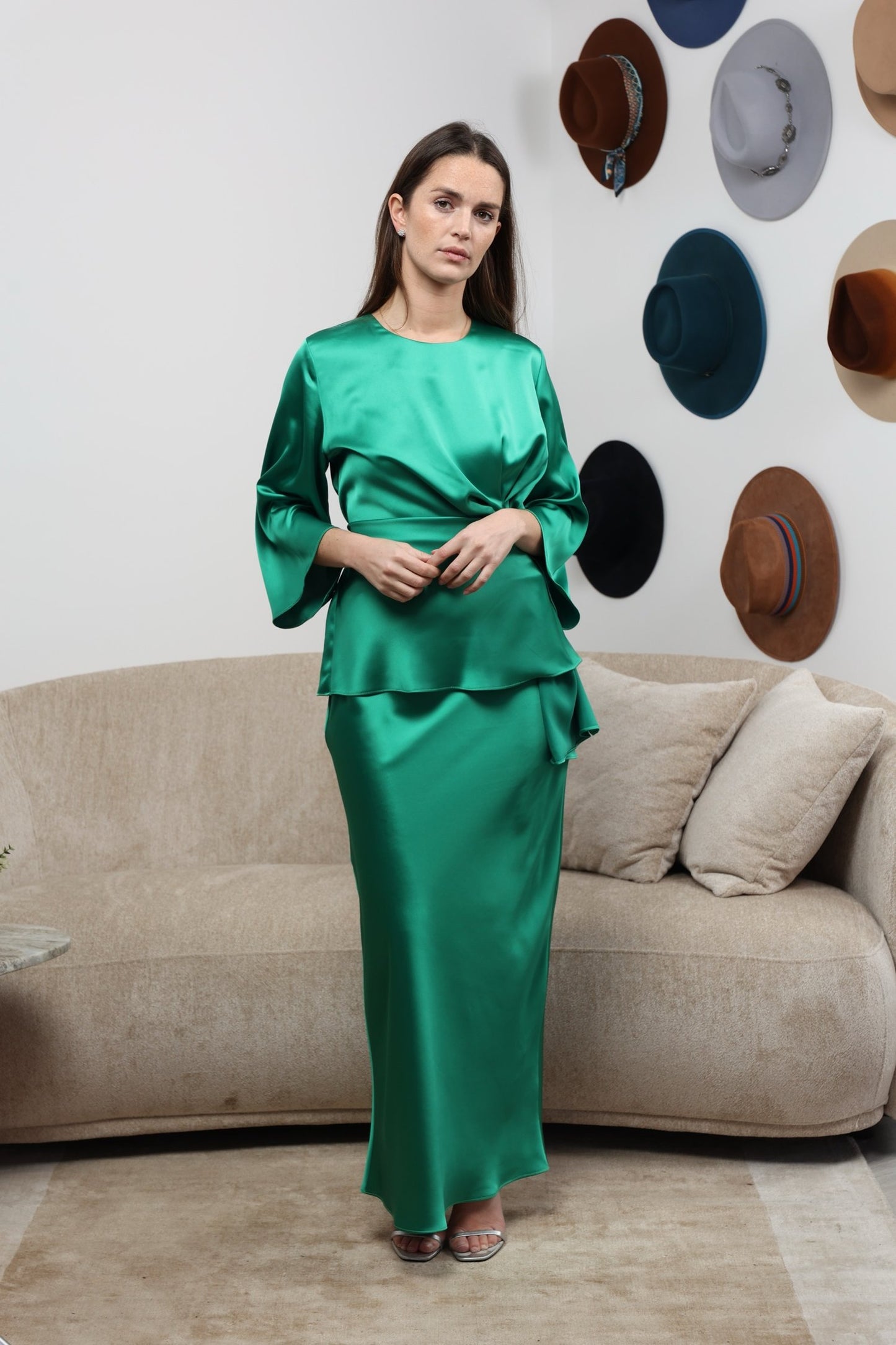 Nurit Silk Skirt