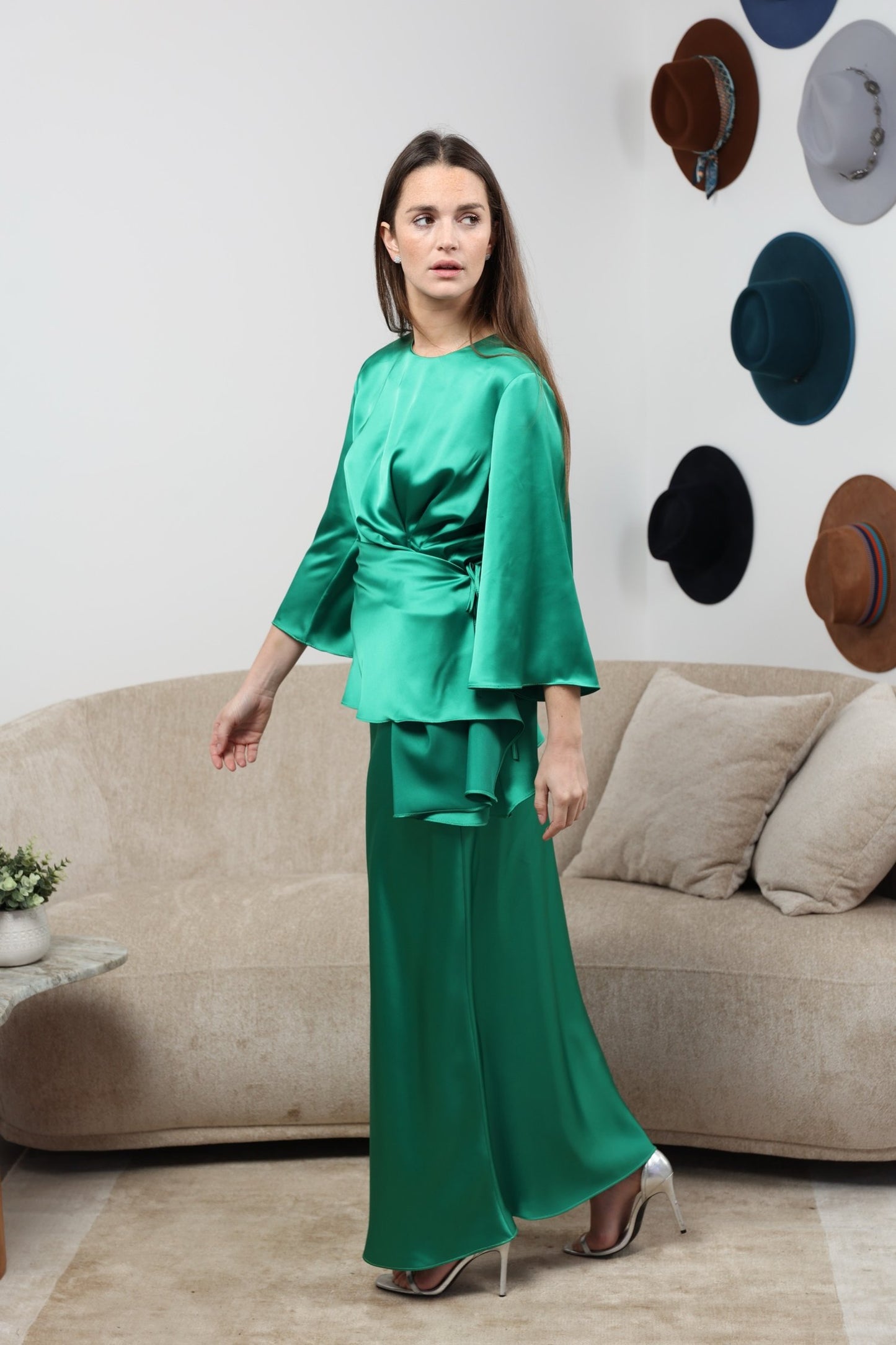 Nurit Silk Skirt