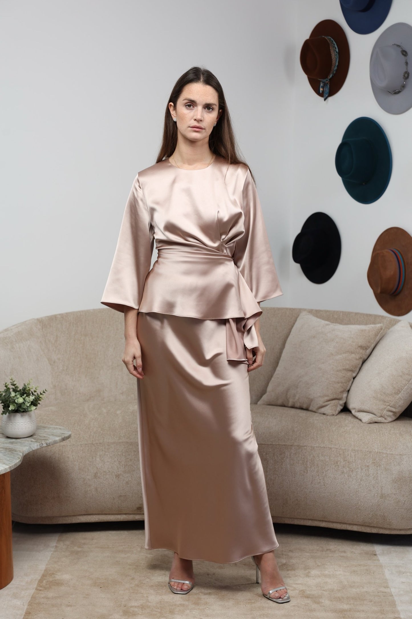 Nurit Silk Skirt