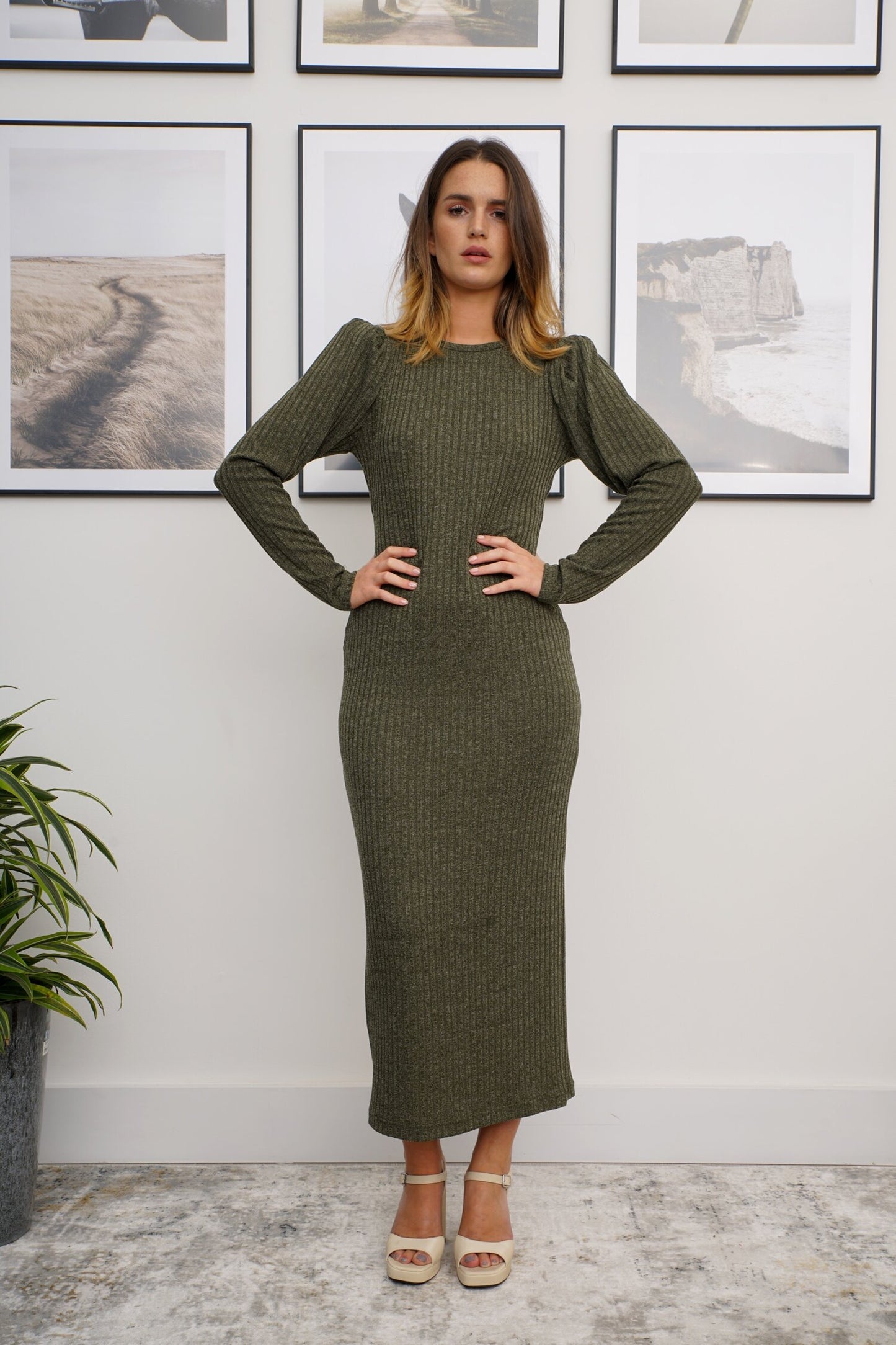 Joyce Ribbed Dress