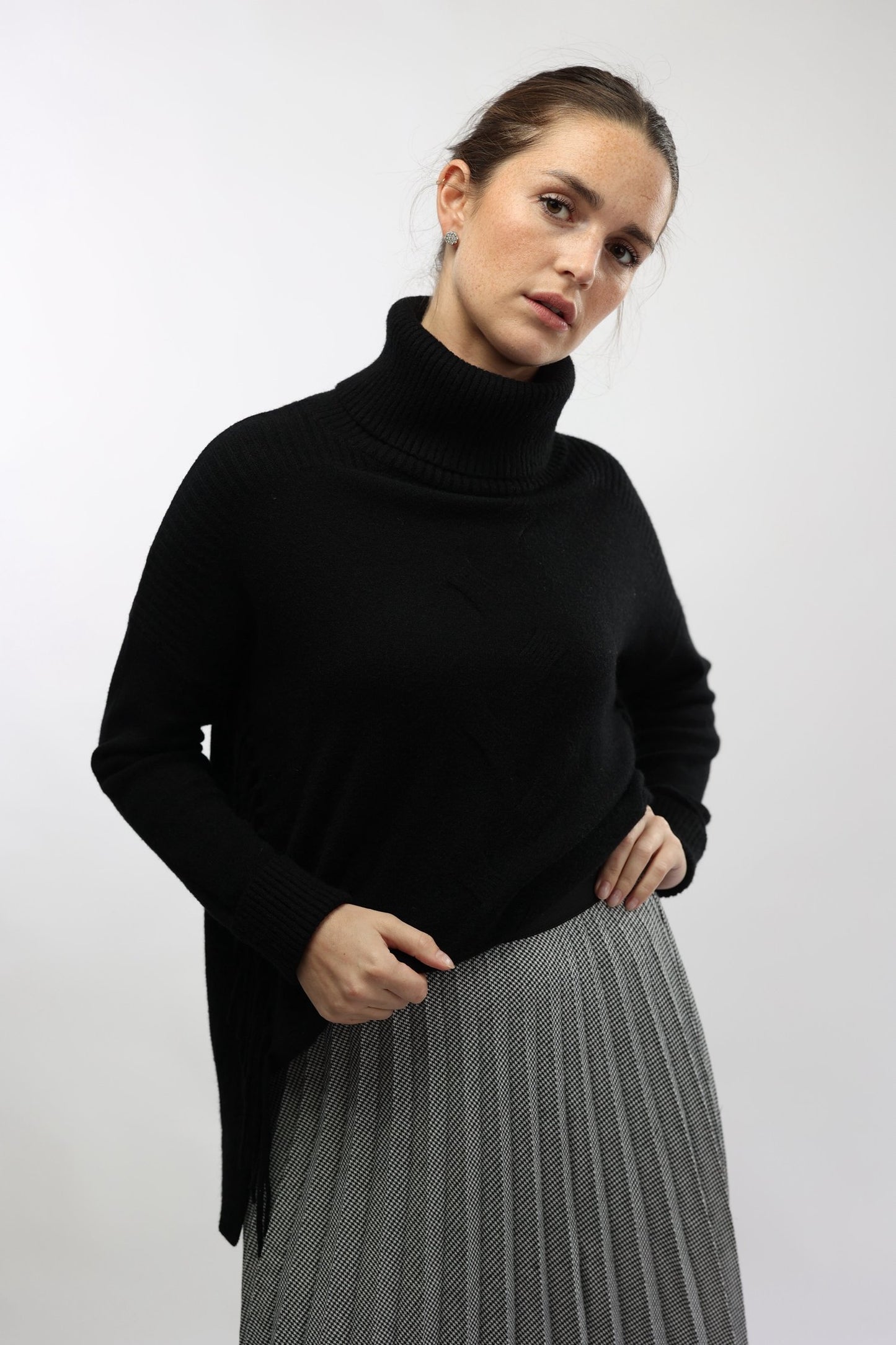Luna Skirt Houndstooth