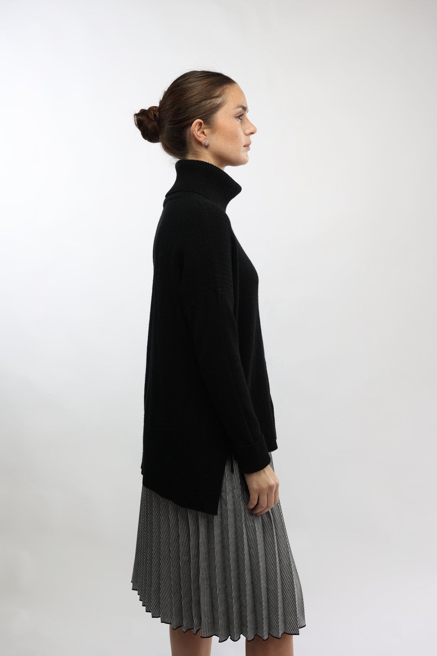 Luna Skirt Houndstooth