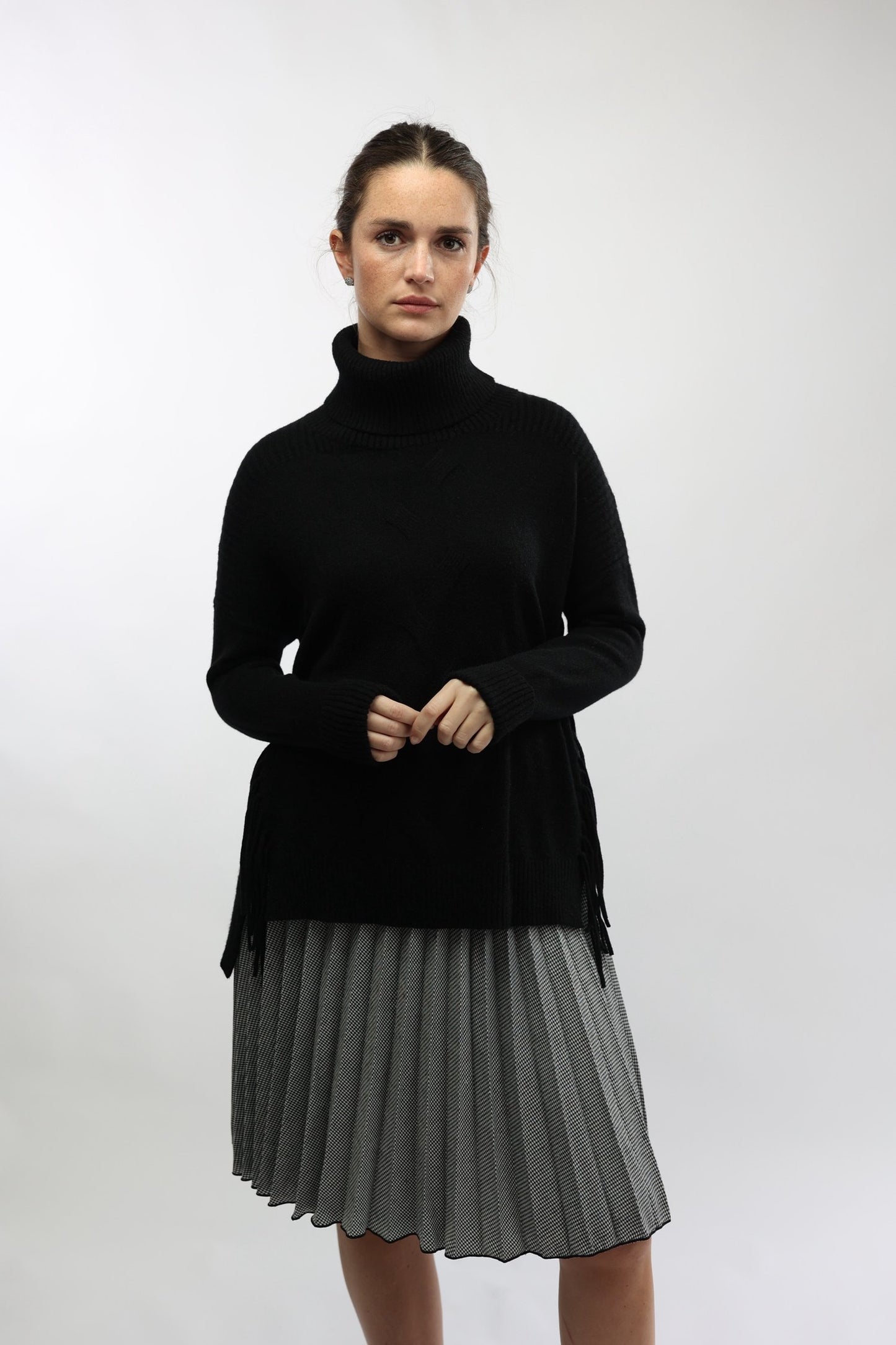 Luna Skirt Houndstooth