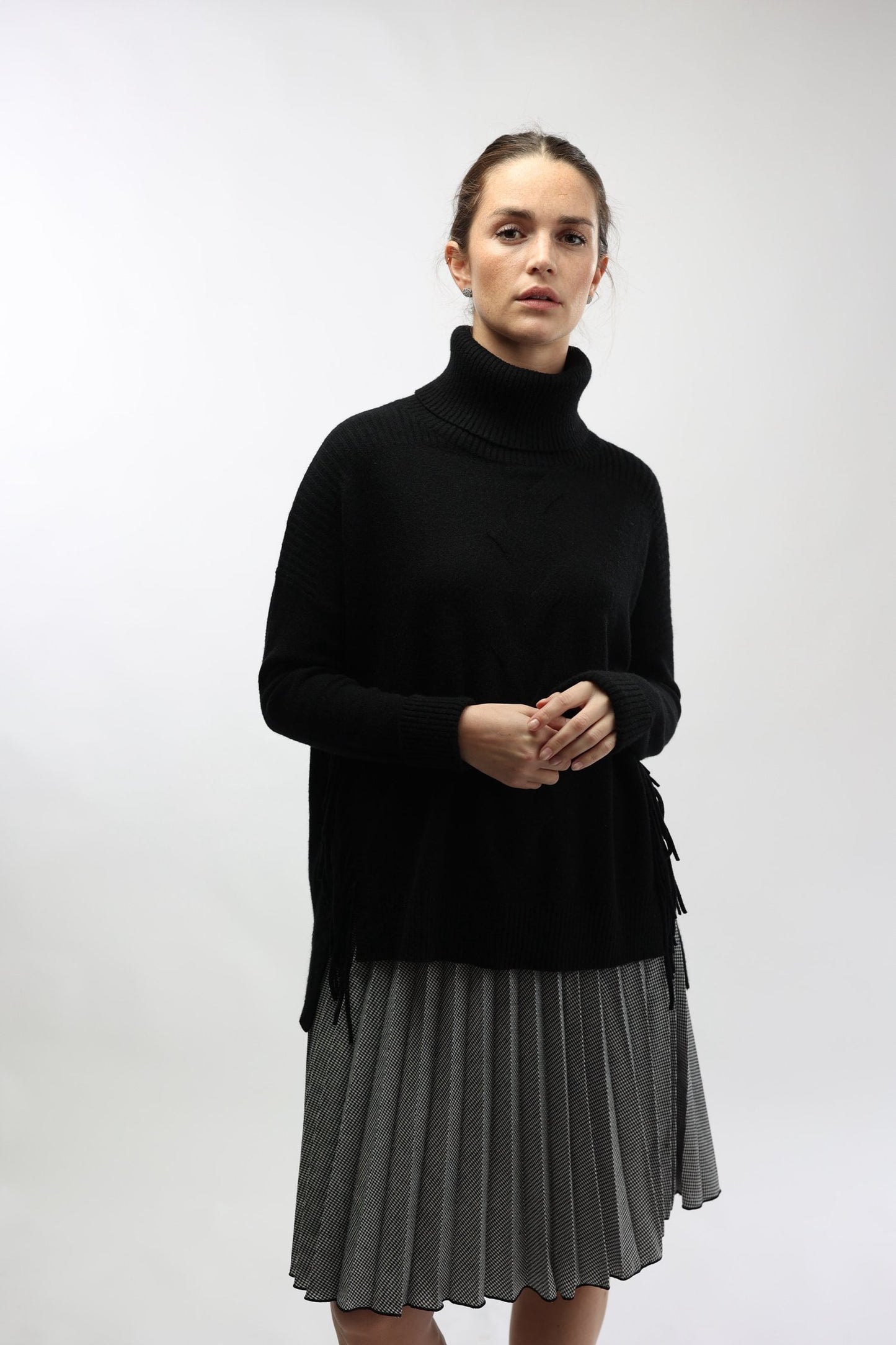 Luna Skirt Houndstooth