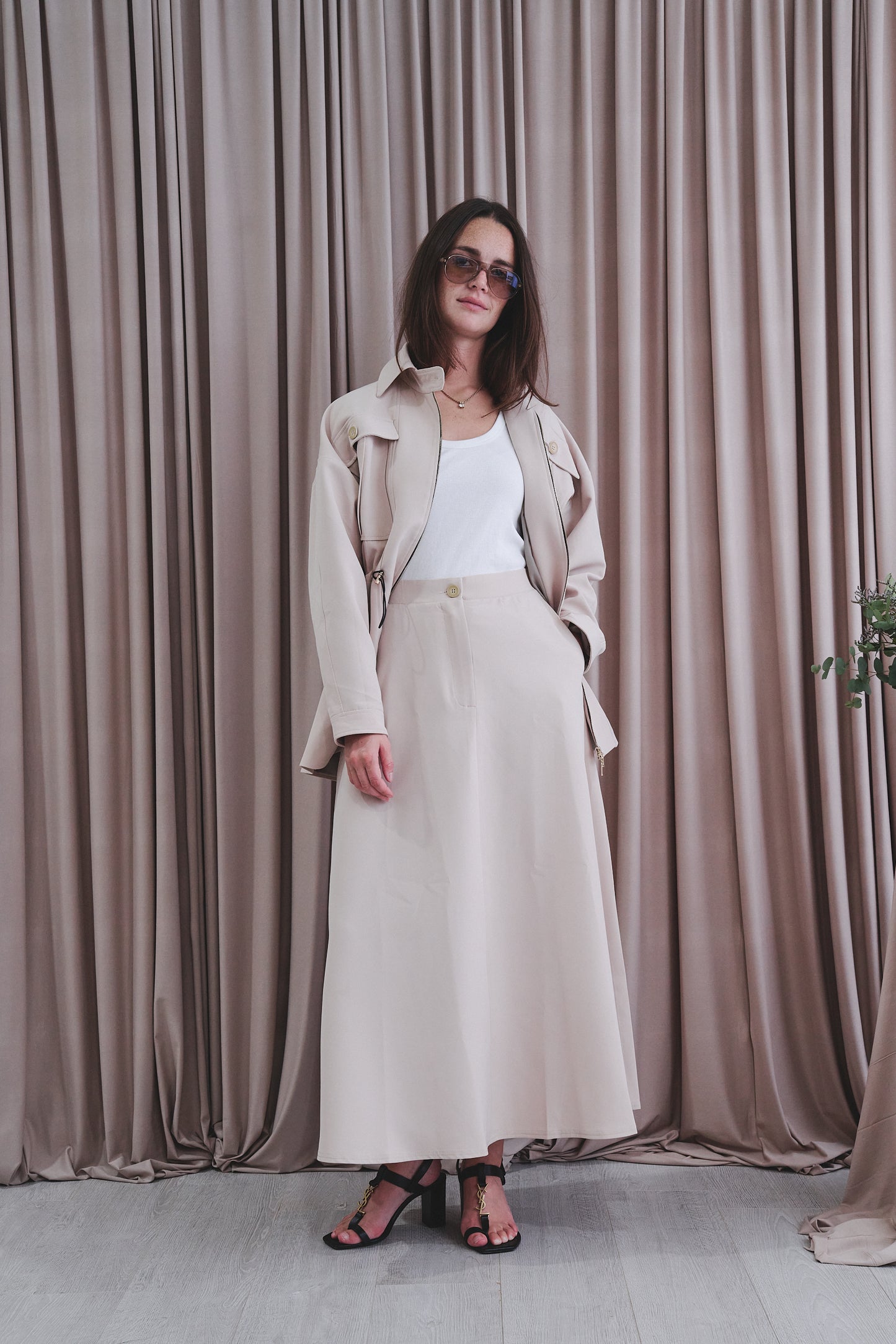 Tziporah A-line Skirt