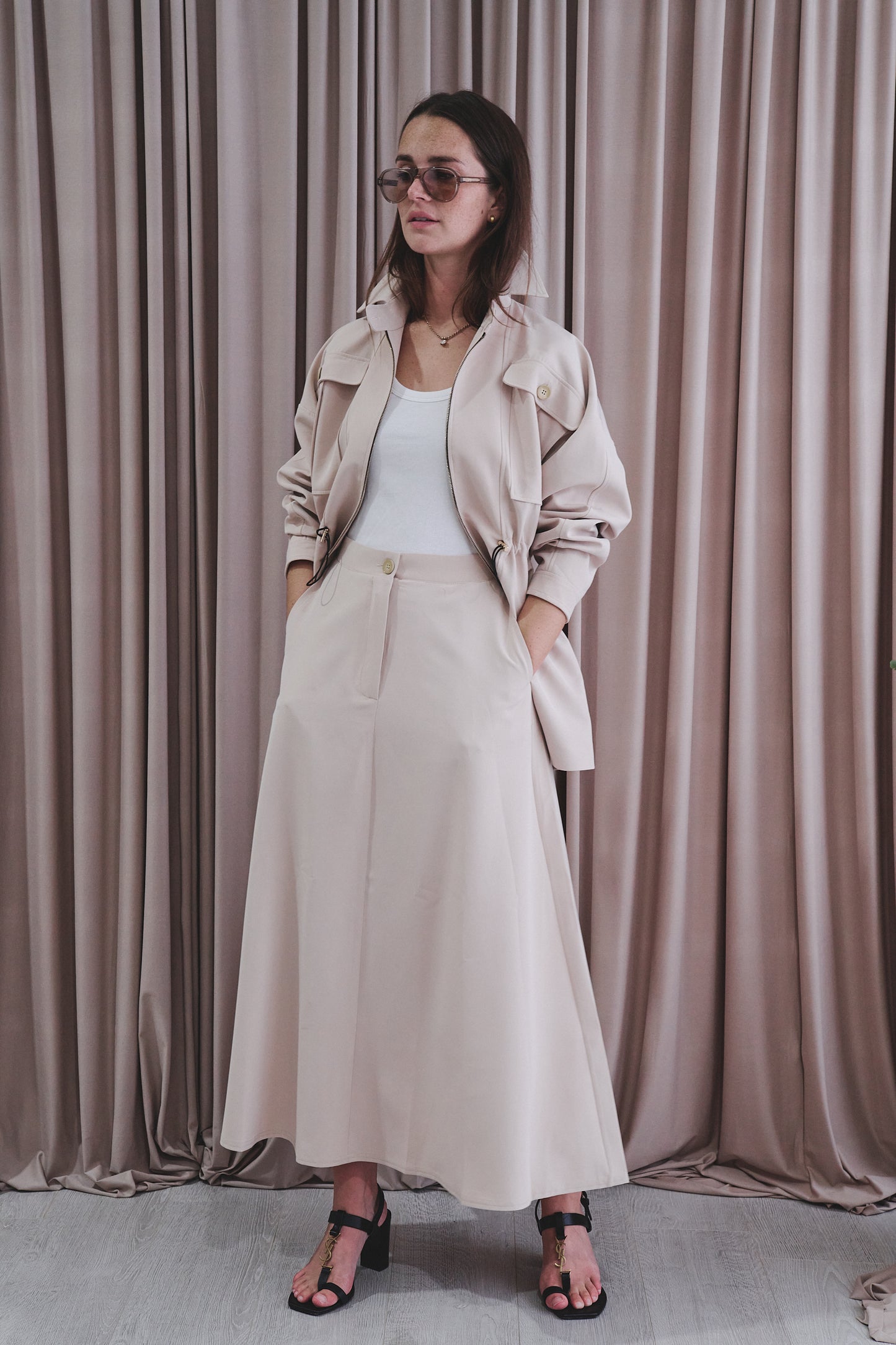 Tziporah A-line Skirt