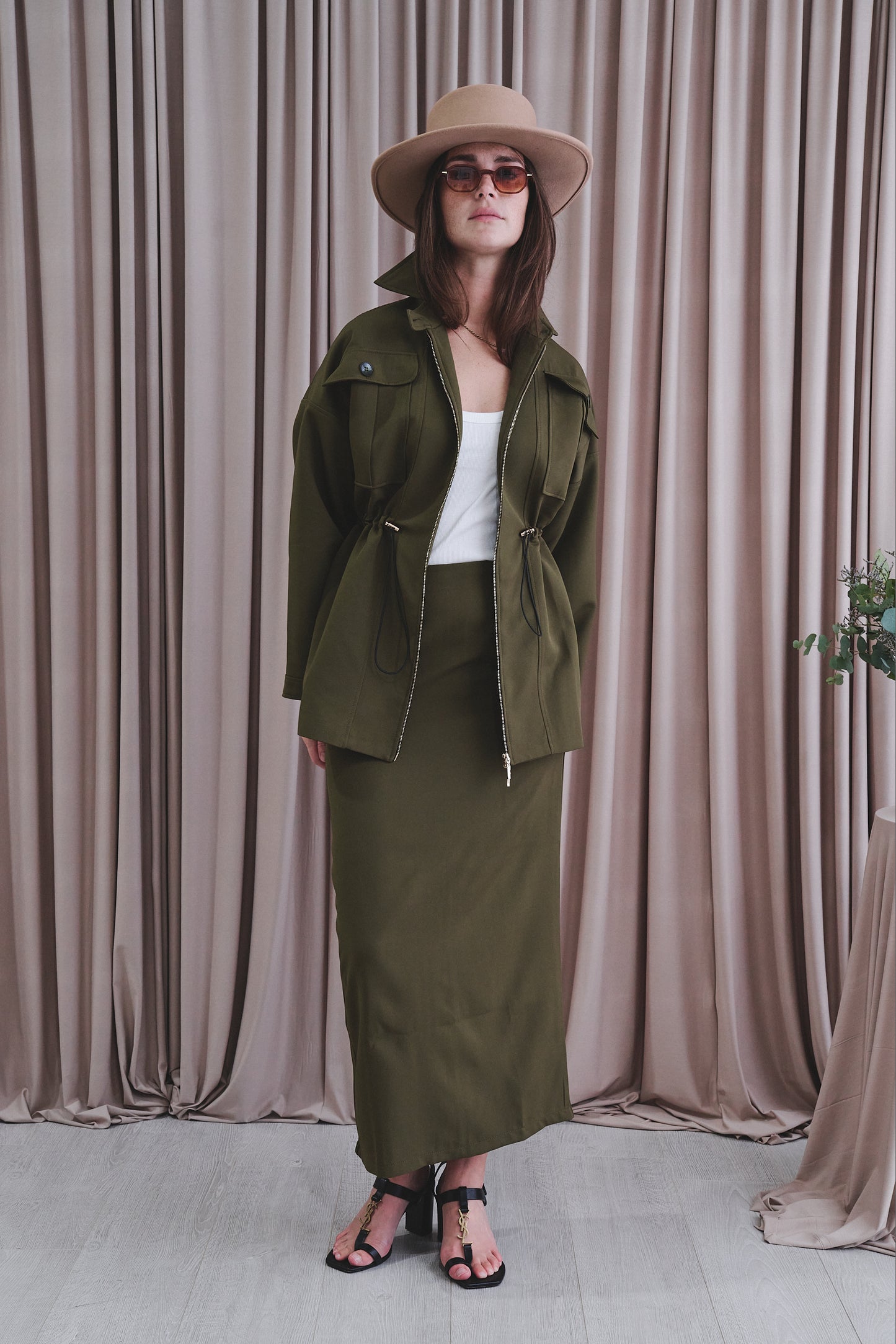Shifra Pencil Skirt