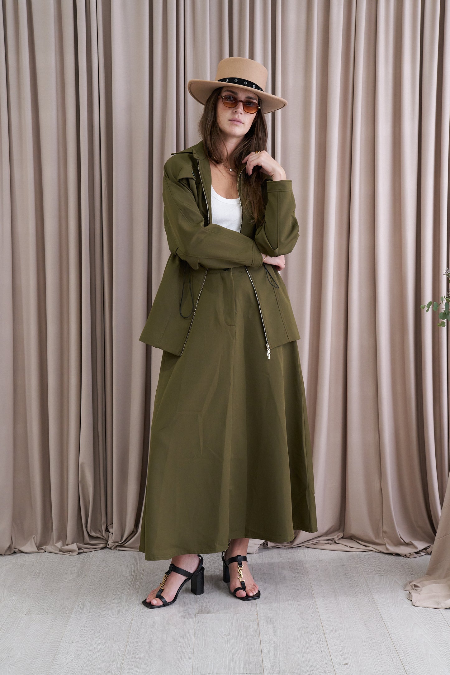 Tziporah A-line Skirt