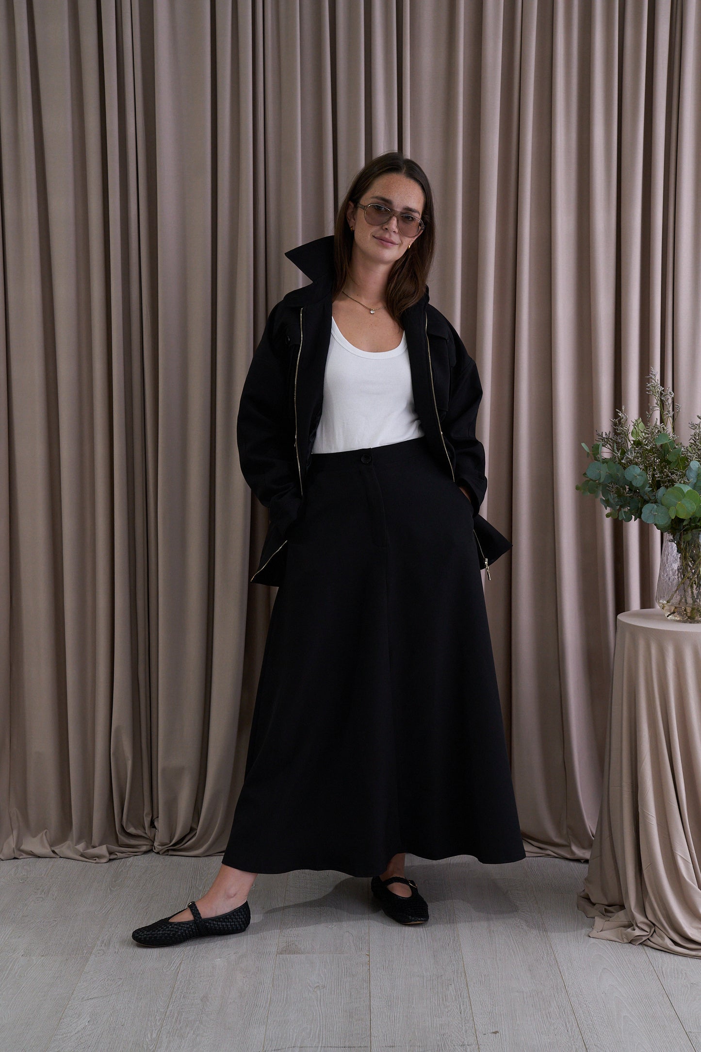 Tziporah A-line Skirt