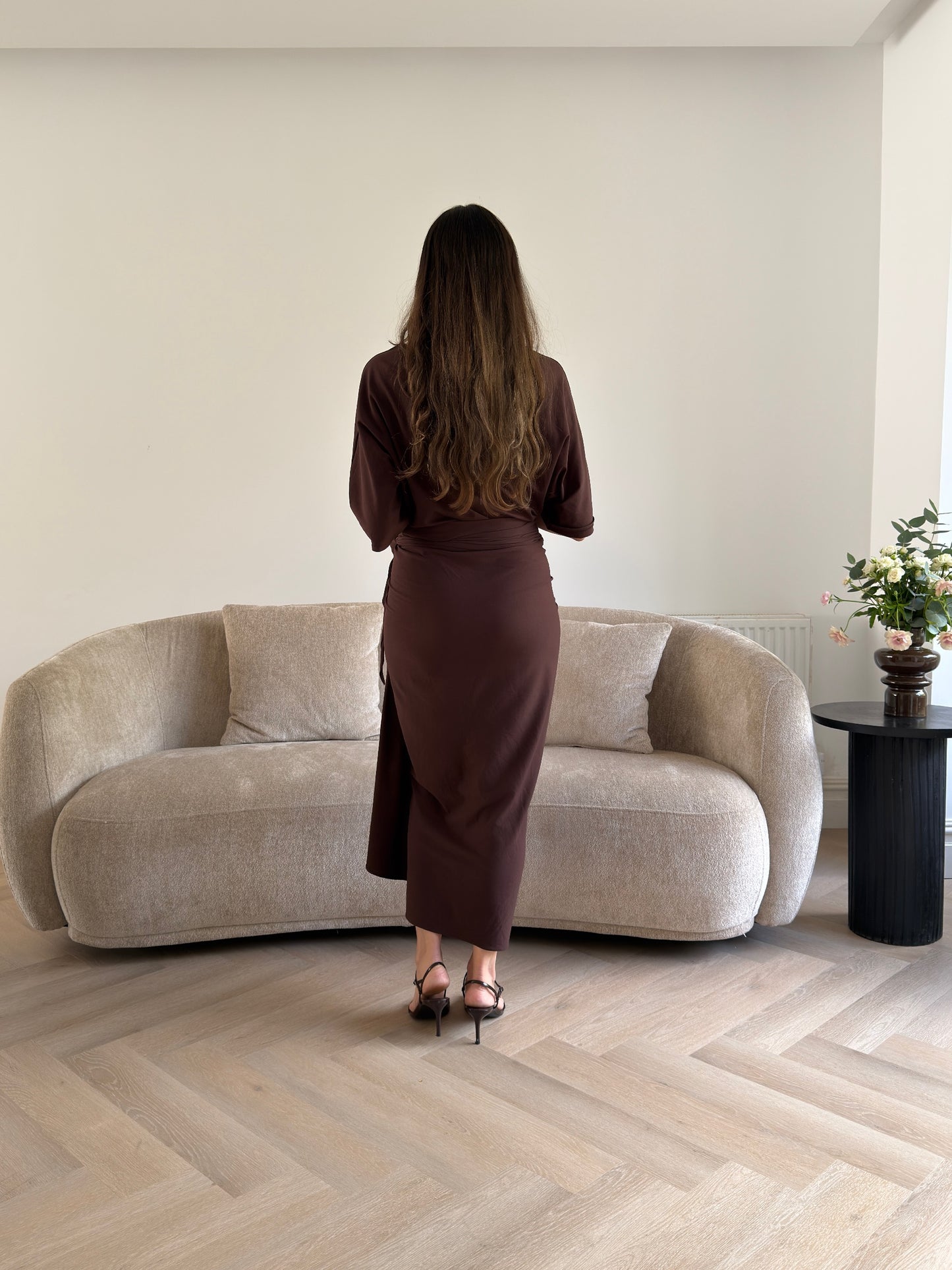 Maya Jersey Chocolate Brown - PRE ORDER