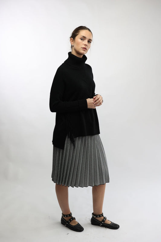Luna Skirt Houndstooth