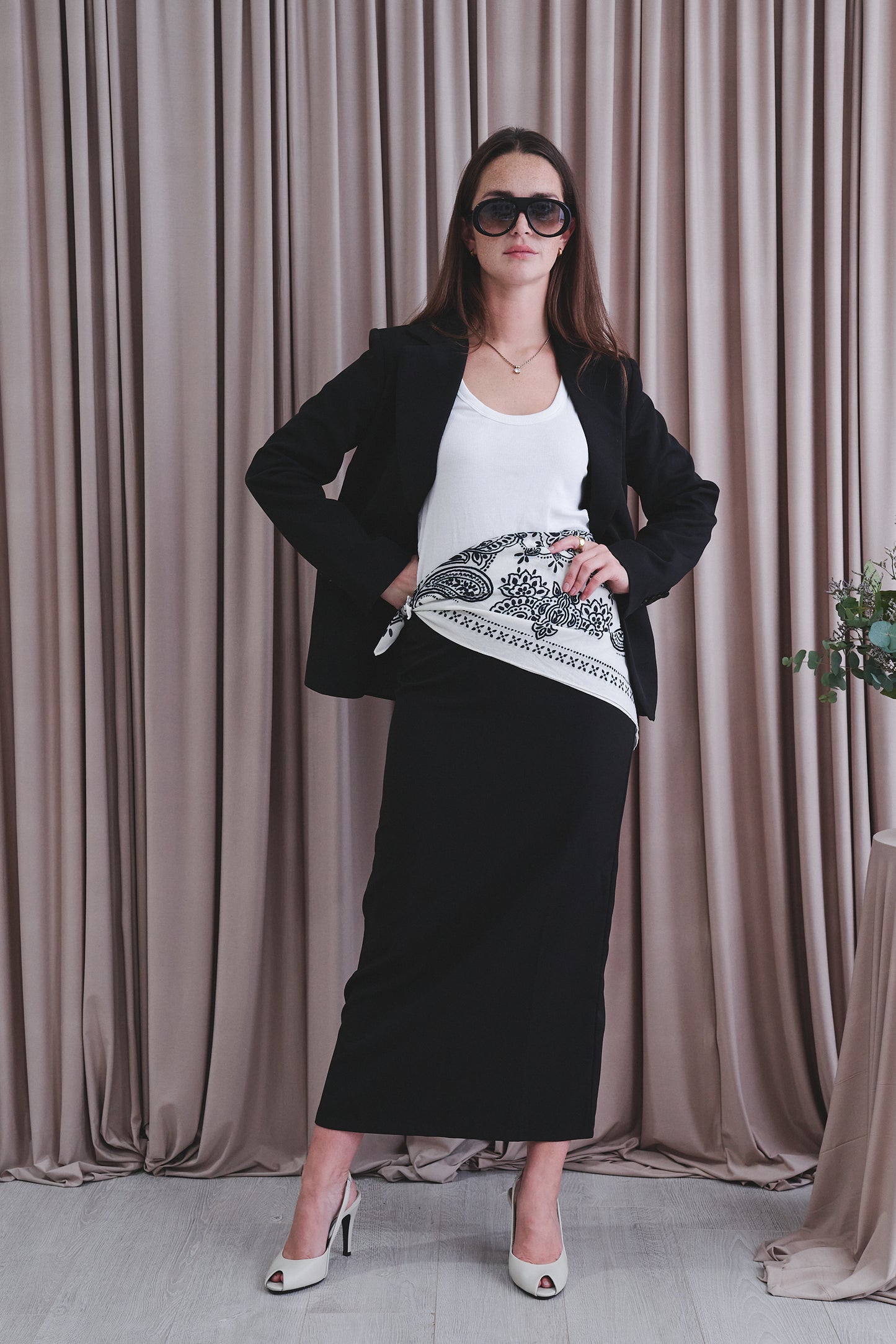 Shifra Pencil Skirt